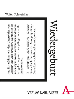 cover image of Wiedergeburt